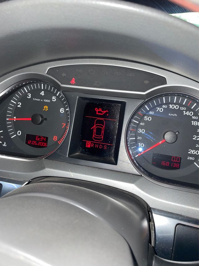 老A6仪表显示机油压力故障码_汽车大师