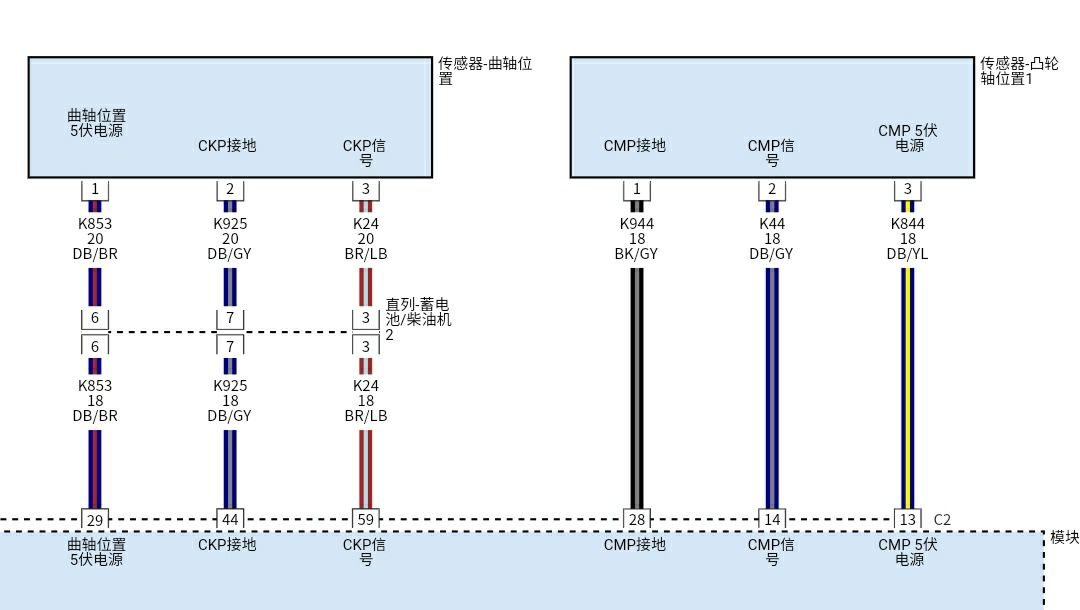 曲抽位置传感器故障_曲动轴位置传感器故障_汽车大师