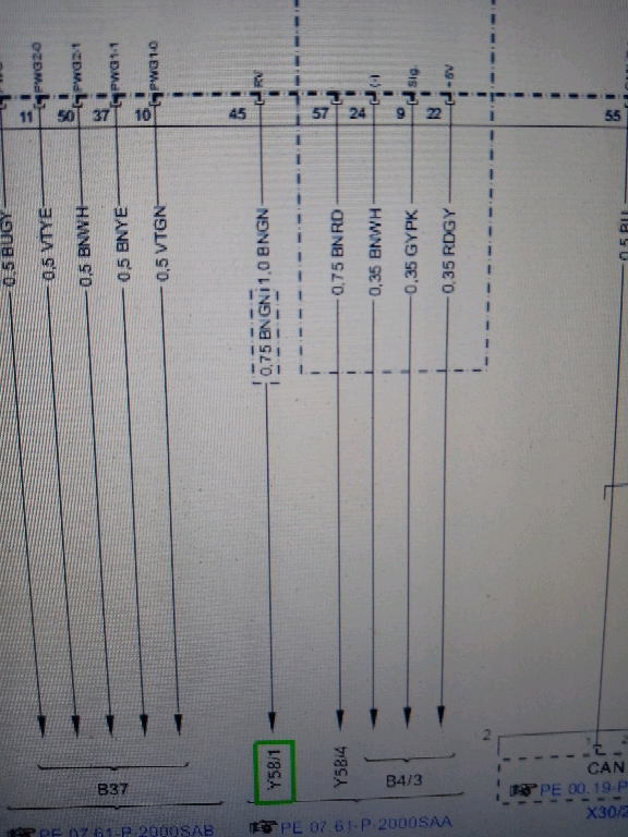 13款奔驰s350报故障Y58/1（净化控制阀）_