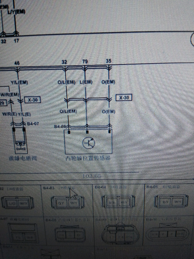 电脑报p0343相对位置传感器故障是不是凸轮轴传_