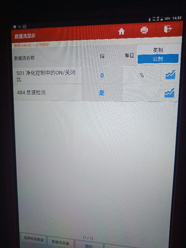 13款奔驰s350报故障Y58/1（净化控制阀）_