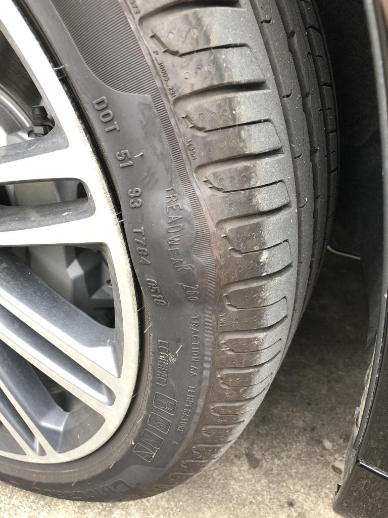 防爆胎鼓包还能继续开吗销售也说没事打算开到爆爆的时候会不会炸坏