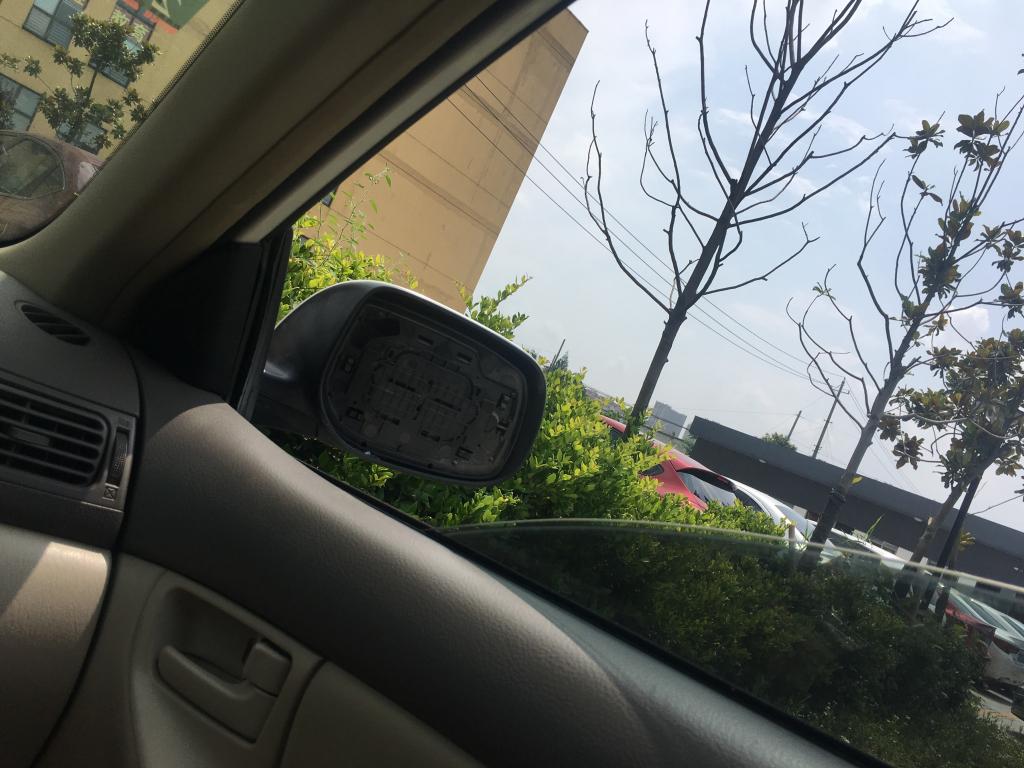 11款花冠副驾驶反光镜修理价格_丰田_花冠 _汽车大师