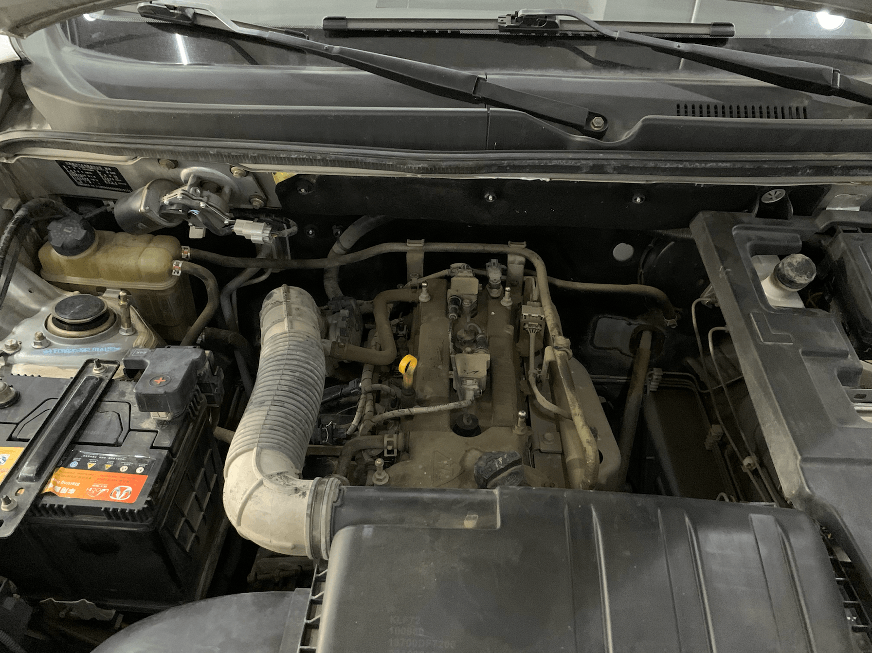 16年昌河福瑞达m50s发动机号在哪,需要拓印过户