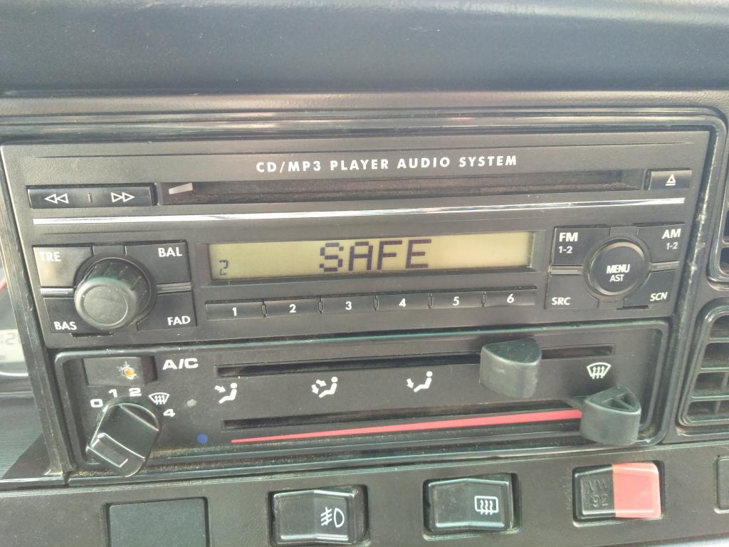 老款普桑cd机输入密码后怎么确认