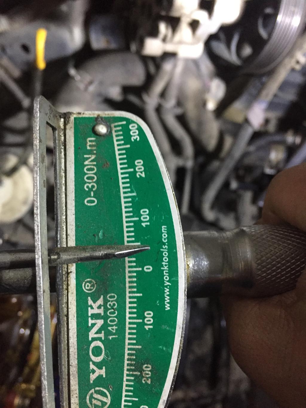 丰田霸道缸盖扭紧力矩