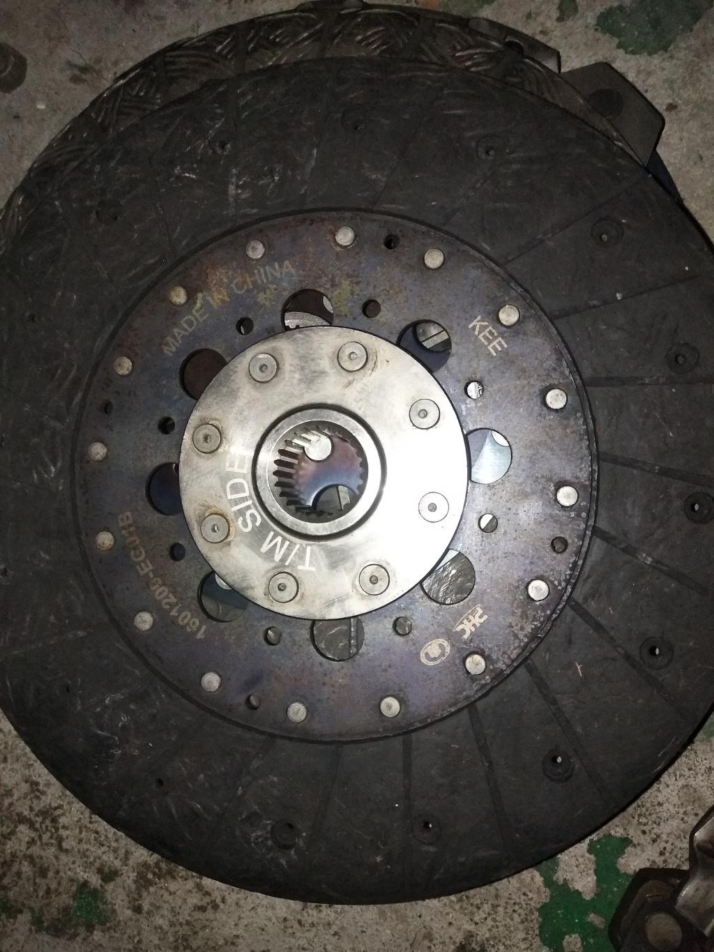 哈弗h6离合器片怎么装 正反面