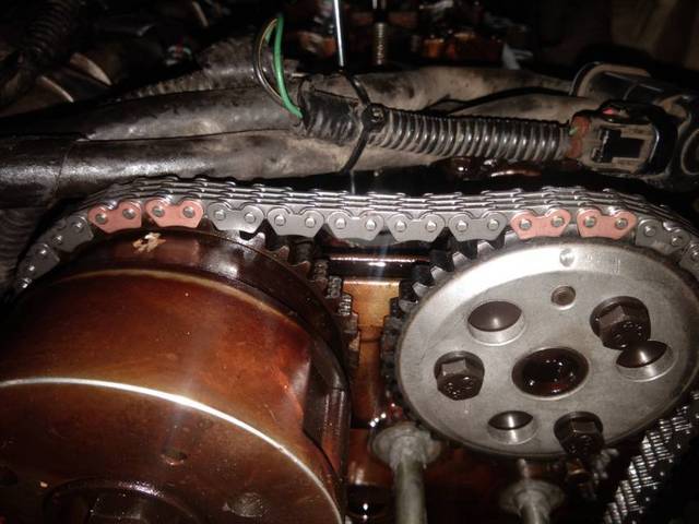 夏利n5的正时点是不是这样对的