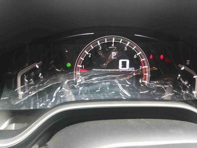 一八款本田crv保养灯提示后面公里数不显示了