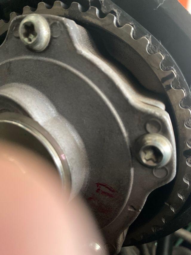 传祺ga34b16k1的发动机更换水泵后显示故障曲轴和排气凸轮轴相对位置