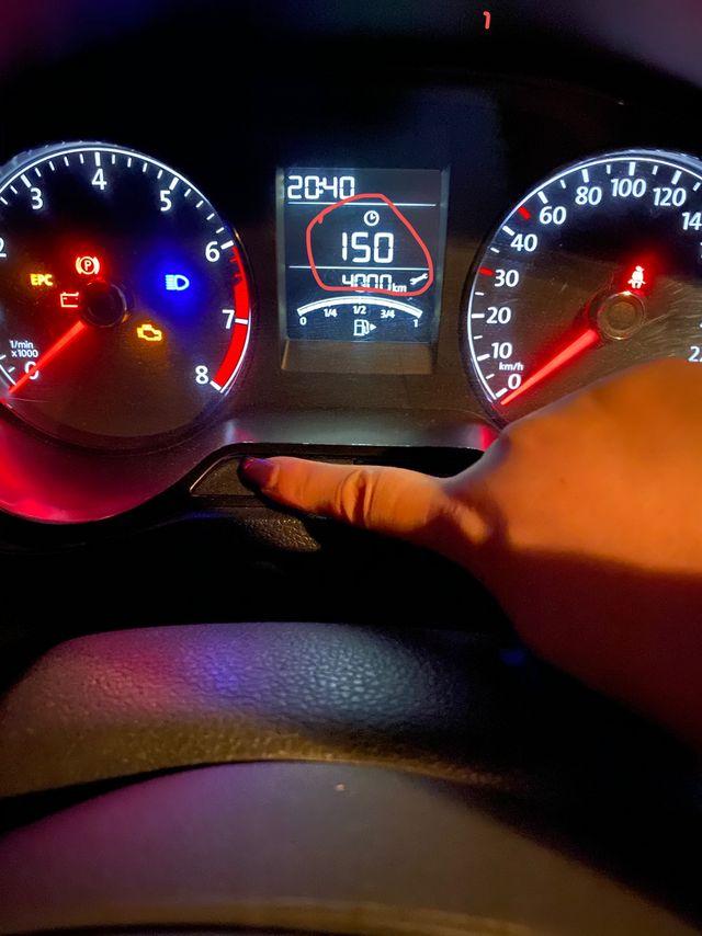 大众仪表盘上这个数字什么意思