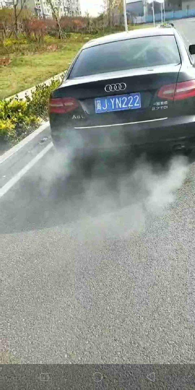 奥迪a6柴油版换完喷油嘴后,着车冒黑烟是什么问题_奥迪_奥迪a6_汽车