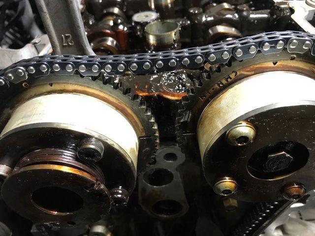 正时链条怎么对 没有专用工具能不能对 进气_现代_北京现代ix35_汽车