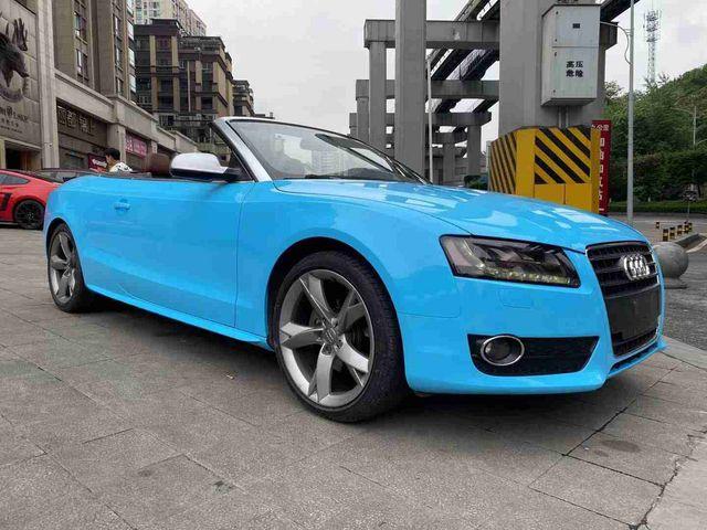 奥迪a5敞篷进口2010款倒车提速的时候发动机声音特别大打方向盘声音也