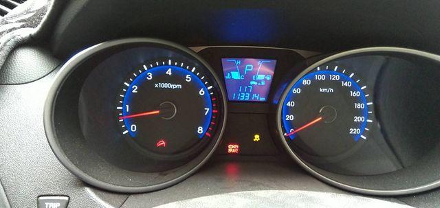 车辆过搓板路时,故障灯亮起(见图示),该问题在熄火_现代_北京现代ix35