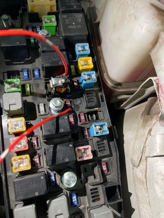 雪佛兰科帕奇空调ac保险丝没电