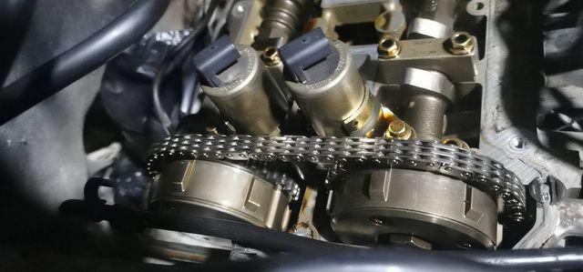 14年路虎神行者2凸轮轴轮安装