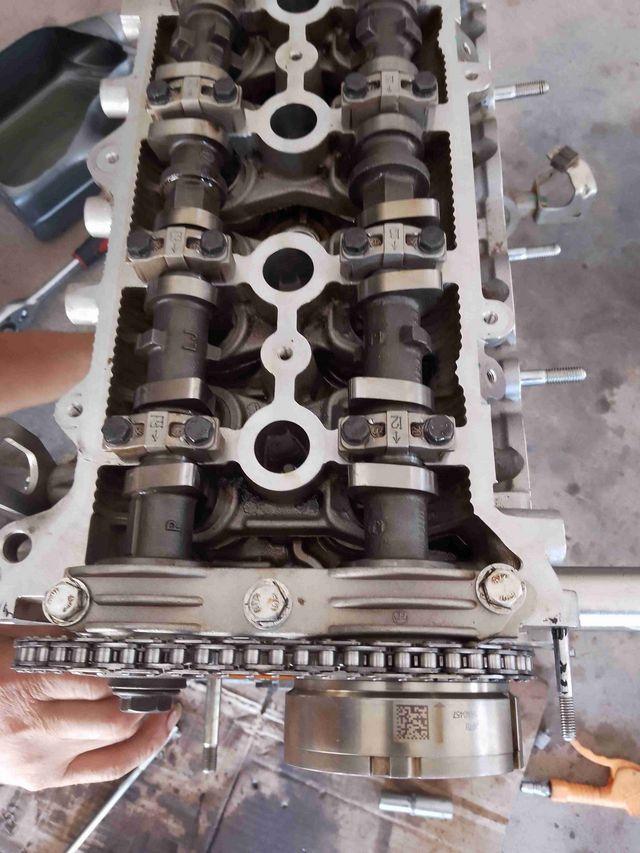 瑞风m318正时链条怎么对