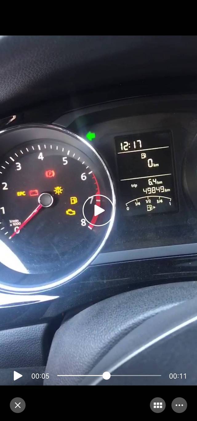 大众速腾换完车身电脑板仪表盘左右转向灯闪得快把旧的装上去就对了