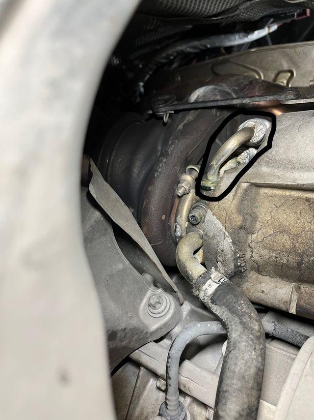 来问我吧咨询根据故障描述建议检查或更换涡轮增压散热水管试车对话