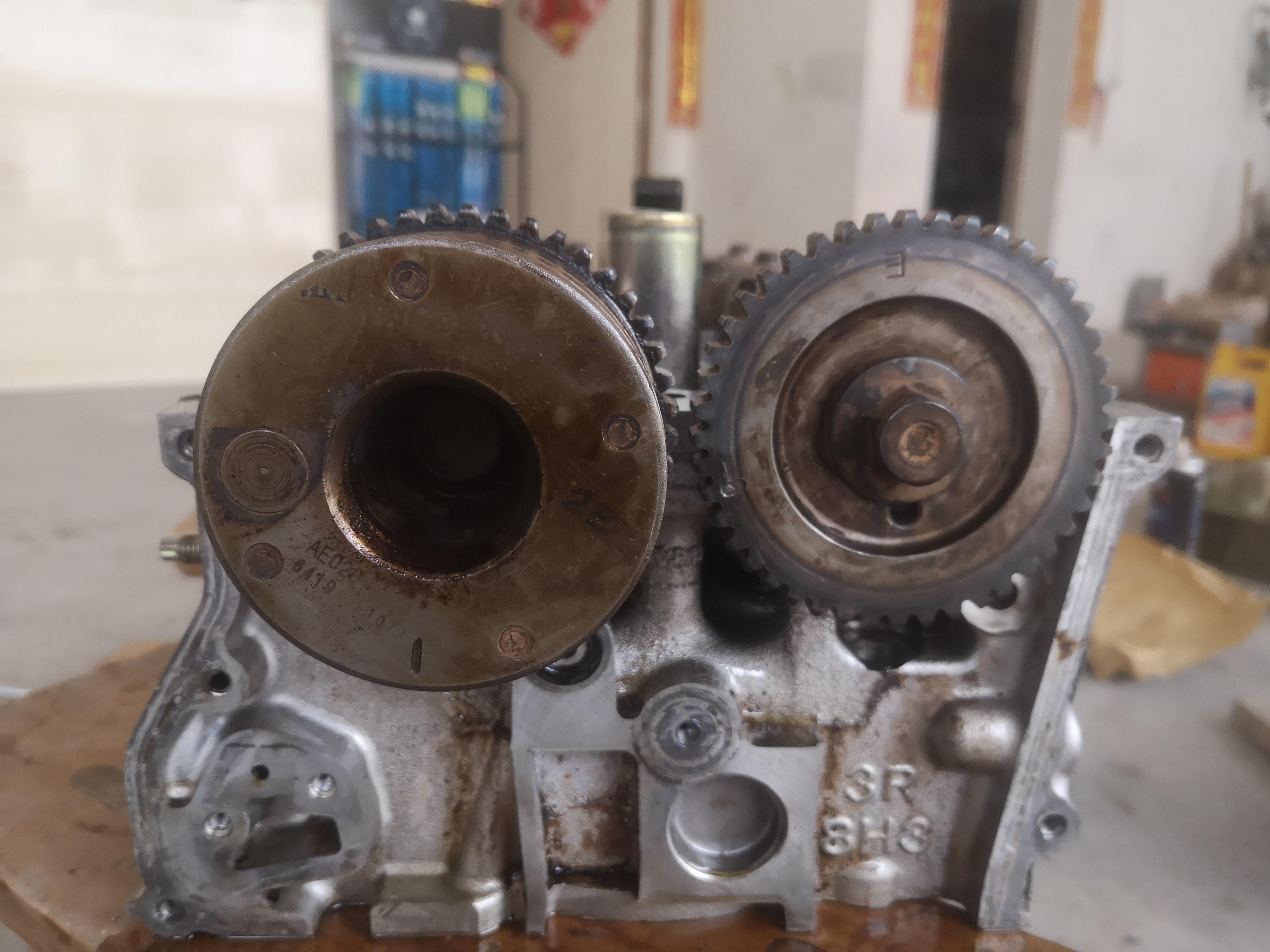 日产天籁06款正时图来一个