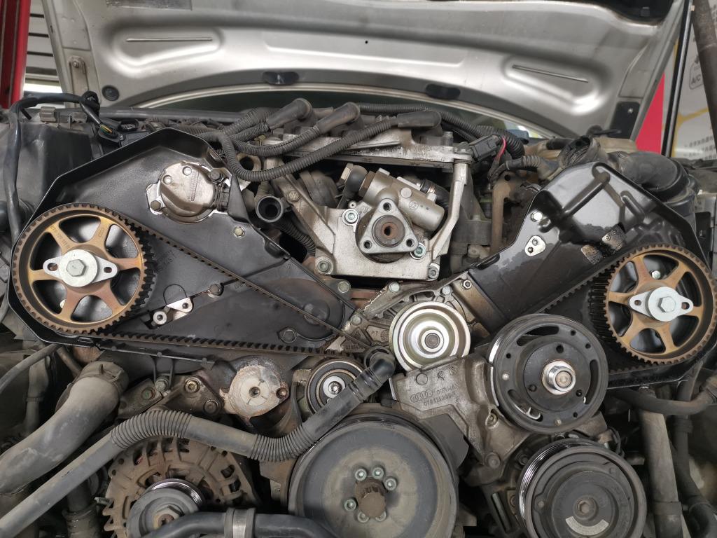 4正时皮带怎么对_奥迪_奥迪a6_汽车大师