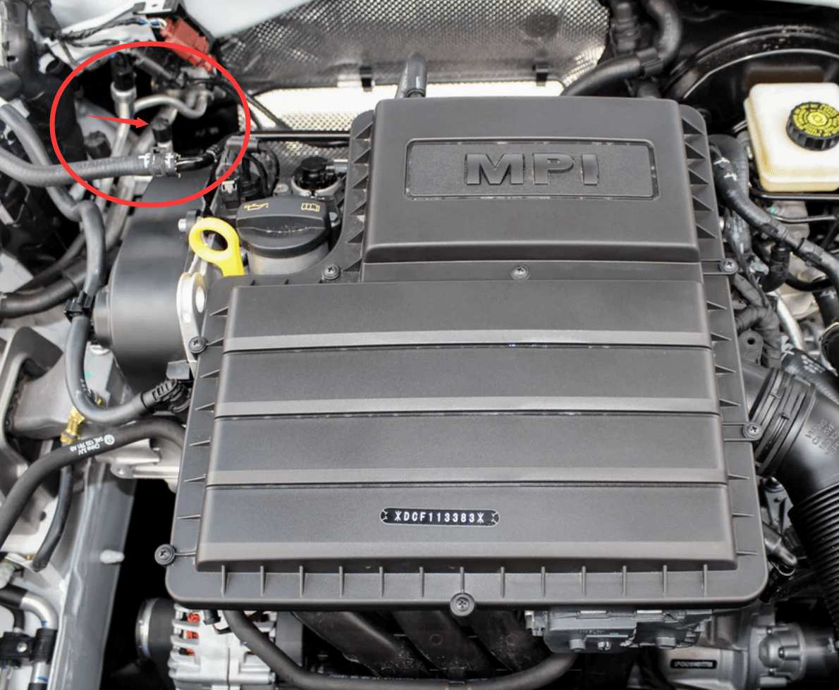 有了解大众ea211 1.6发动机的朋友吗?请问这两个旋钮干嘛的呢?