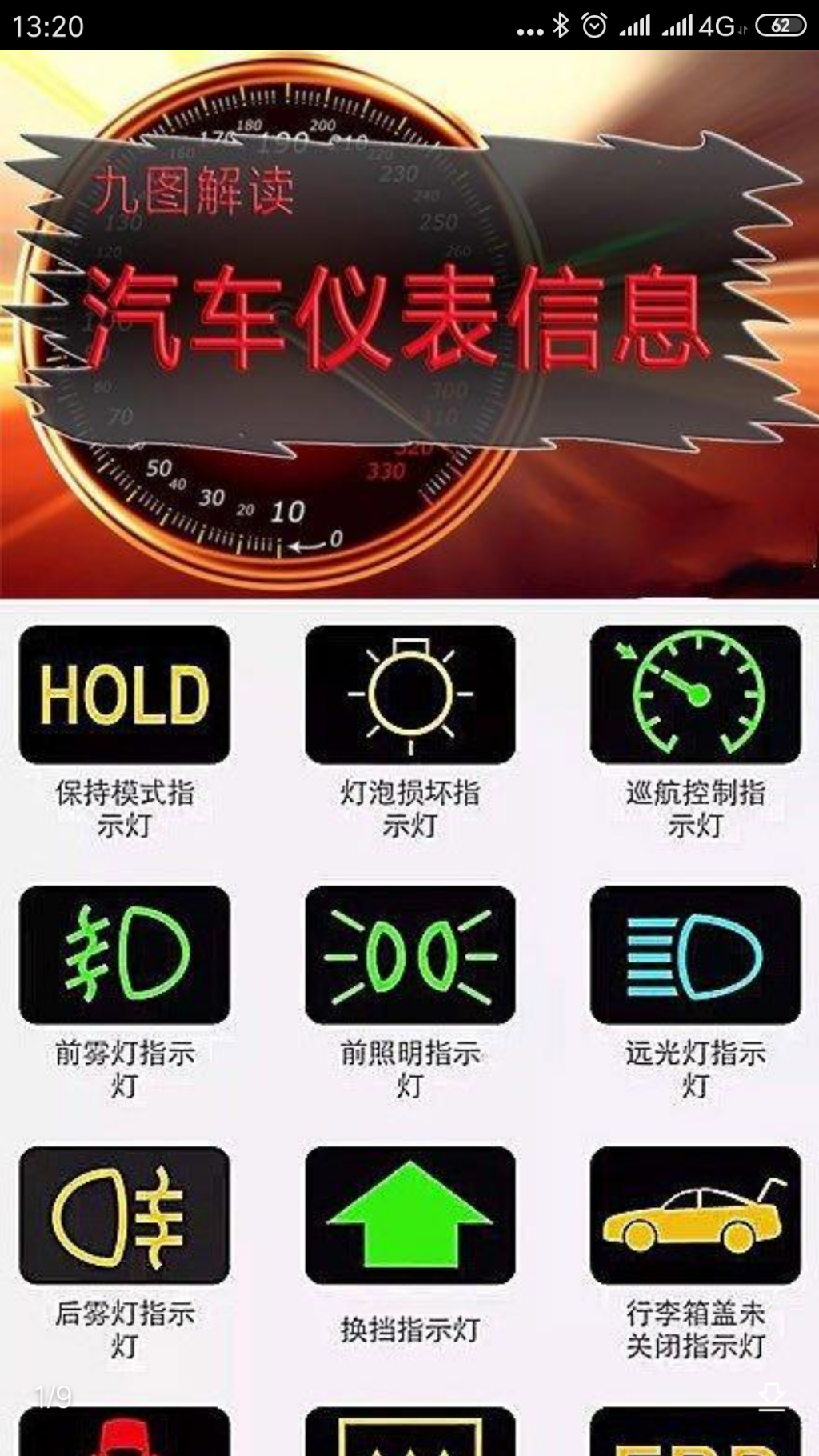 启辰d60仪表盘最上方有个白色圆圈,中间有个指针指上左上,是什么意思
