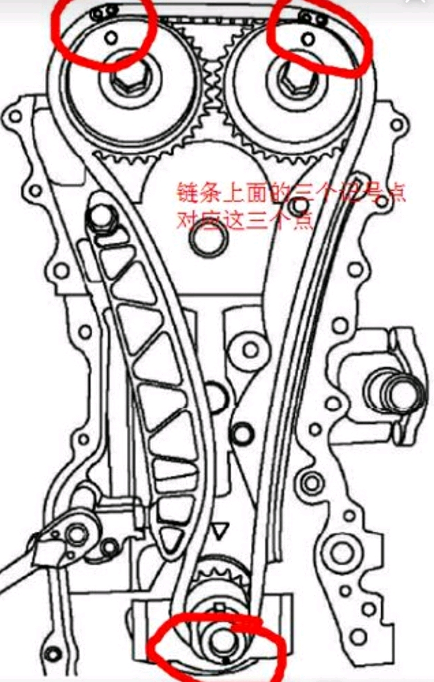 荣光b15发动机正时怎么对?