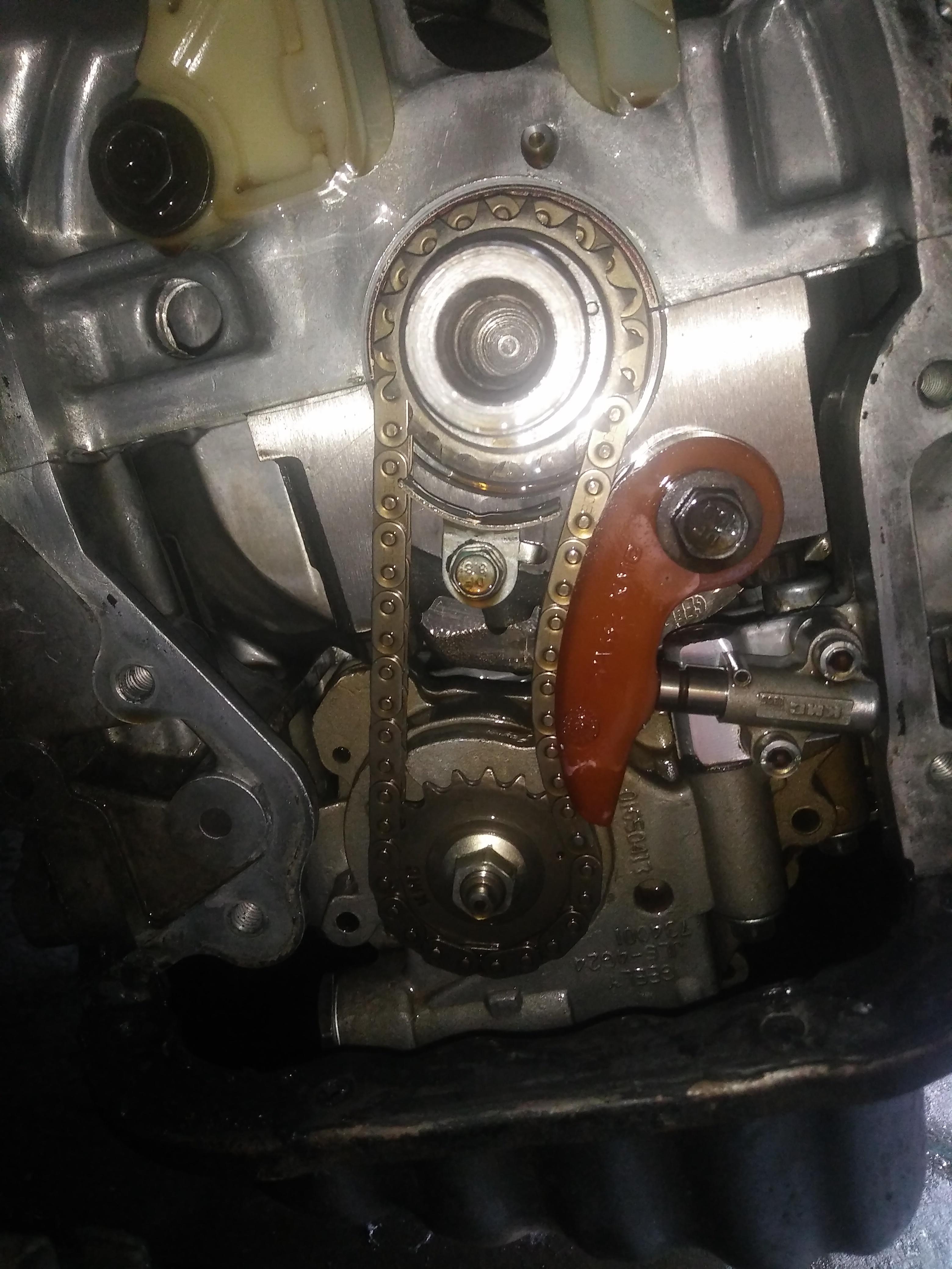 各位大神吉利全球鹰4g24的正时链条怎么对呀