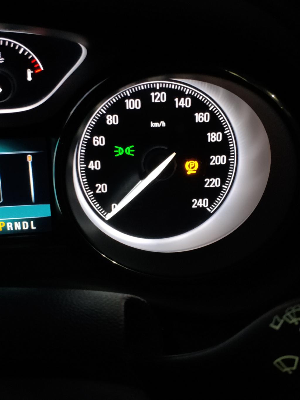 别克昂科威仪表盘显示p下面有个小扳手是什么意思