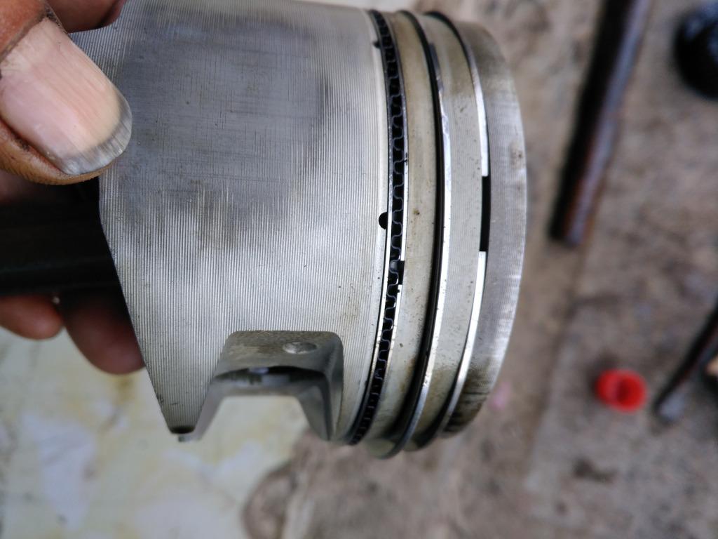 活塞环口的正确对法