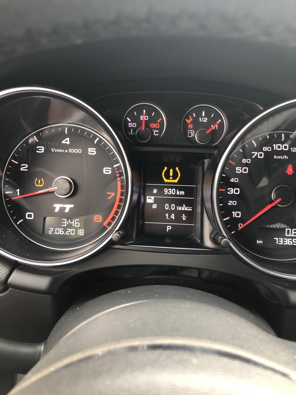 奥迪tt胎压灯怎么归零