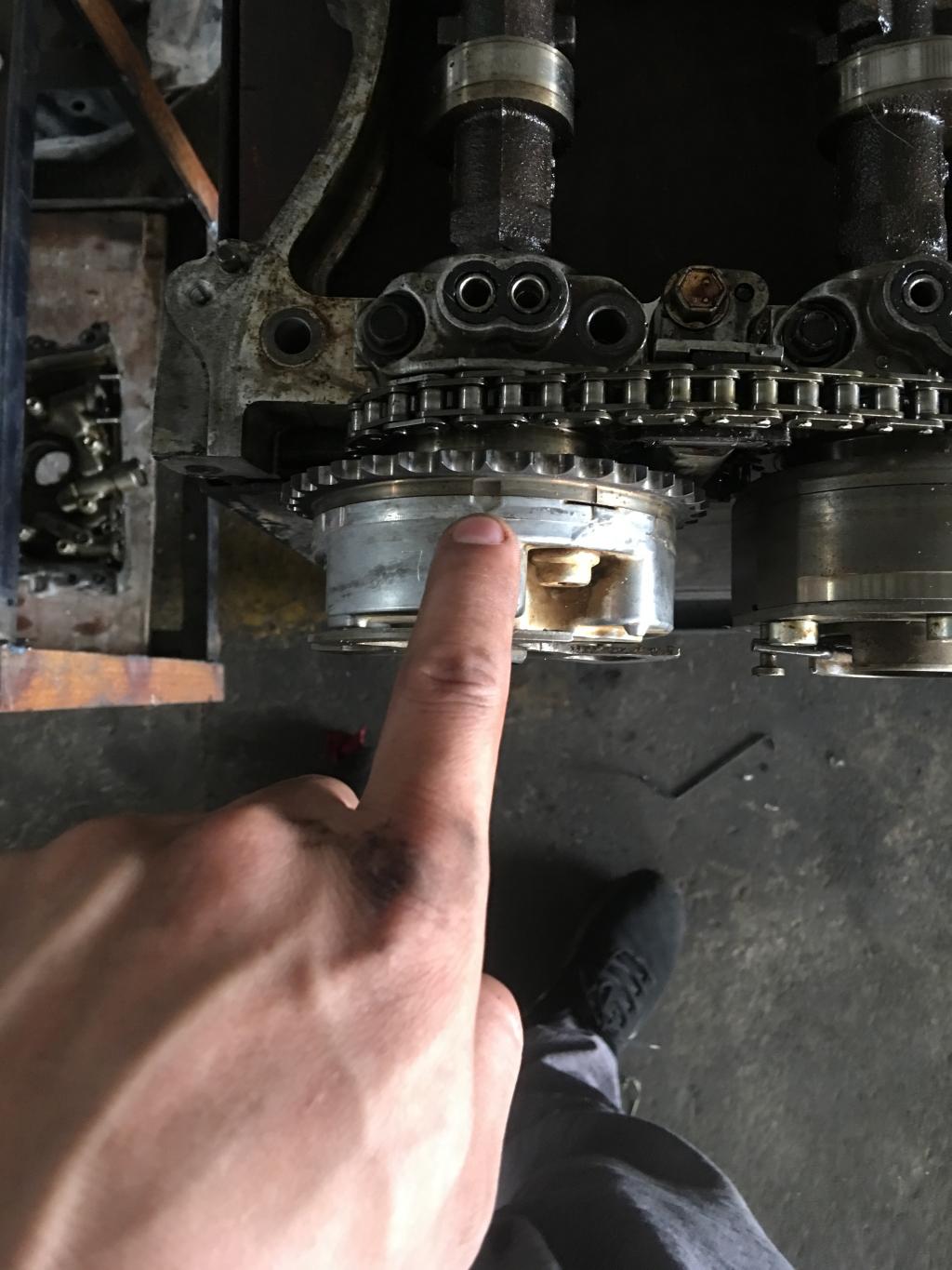 锐志3gr发动机正时链条记号_丰田_锐志_汽车大师