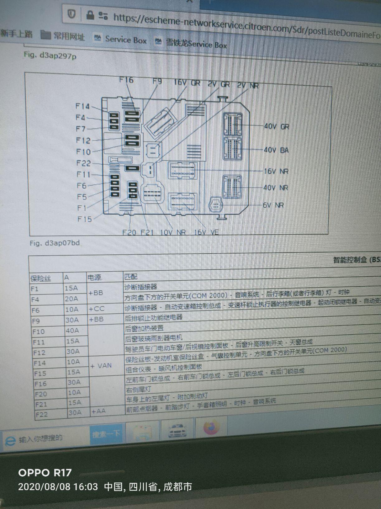 标致207主继电器在哪