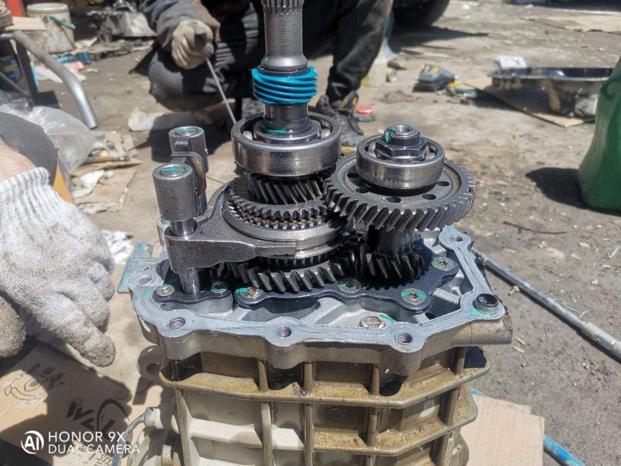 5变速箱倒档齿怎么装?换了一下一档齿_五菱汽车_五菱荣光_汽车大师