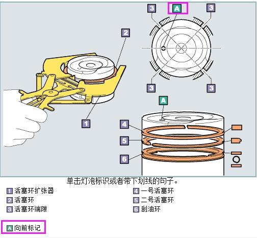 凌志rx2701ar活塞环开口如何错开