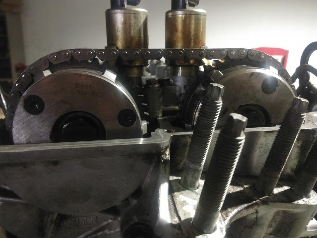 福特蒙迪欧2.0发动机正时链条安装图_福特_蒙迪欧-致胜_汽车大师