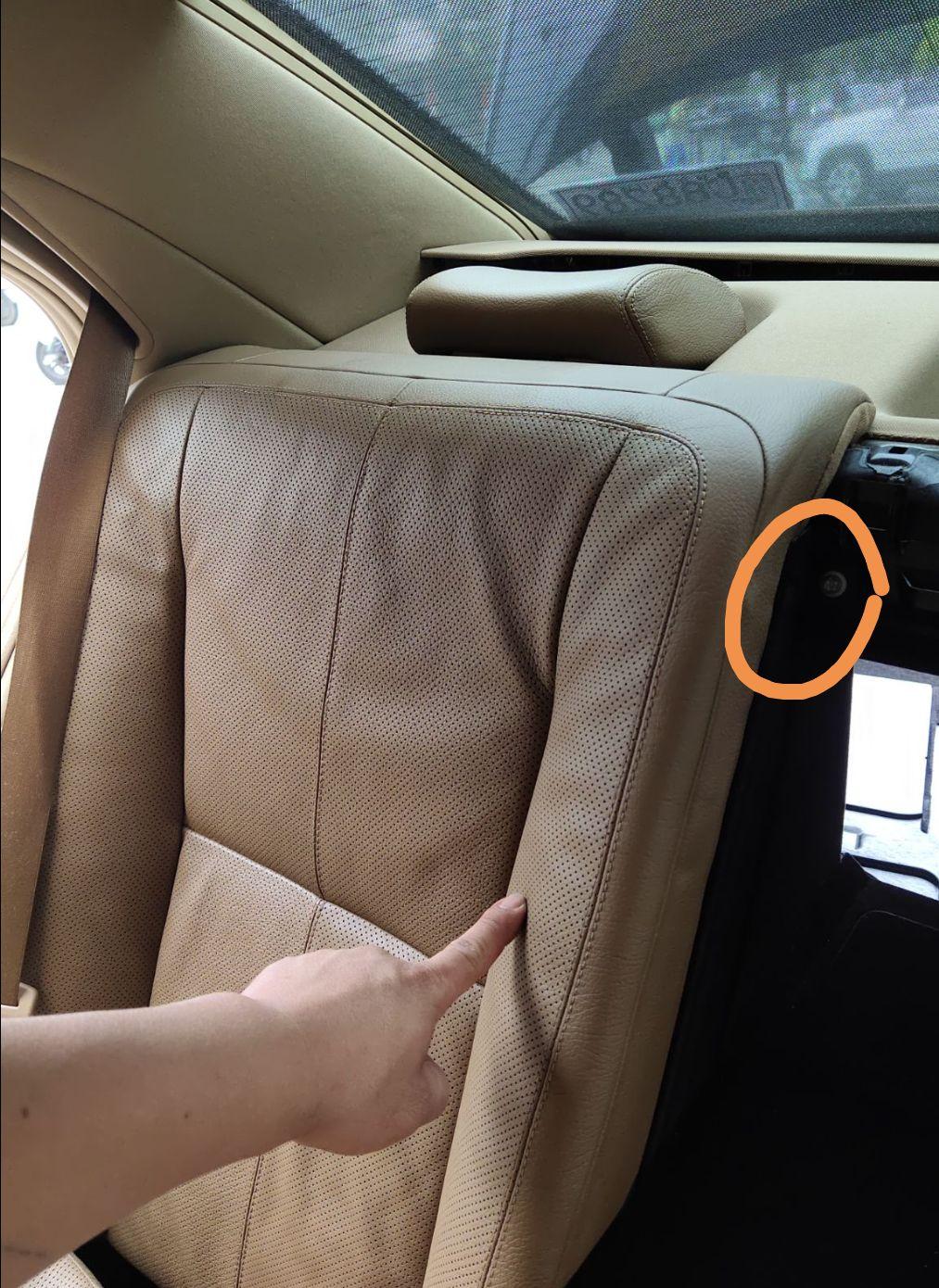 06年奔驰s350后排座位怎么拆_奔驰_奔驰s级_汽车大师