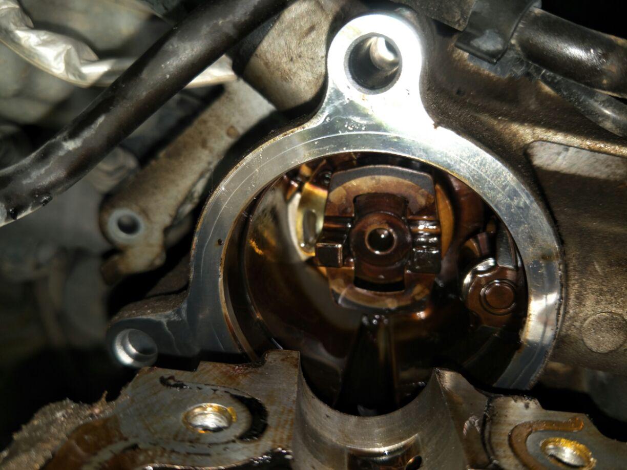 15年大众途观2代ea888发动机机油油道怎么走的怠速轻微嗒嗒响加油门