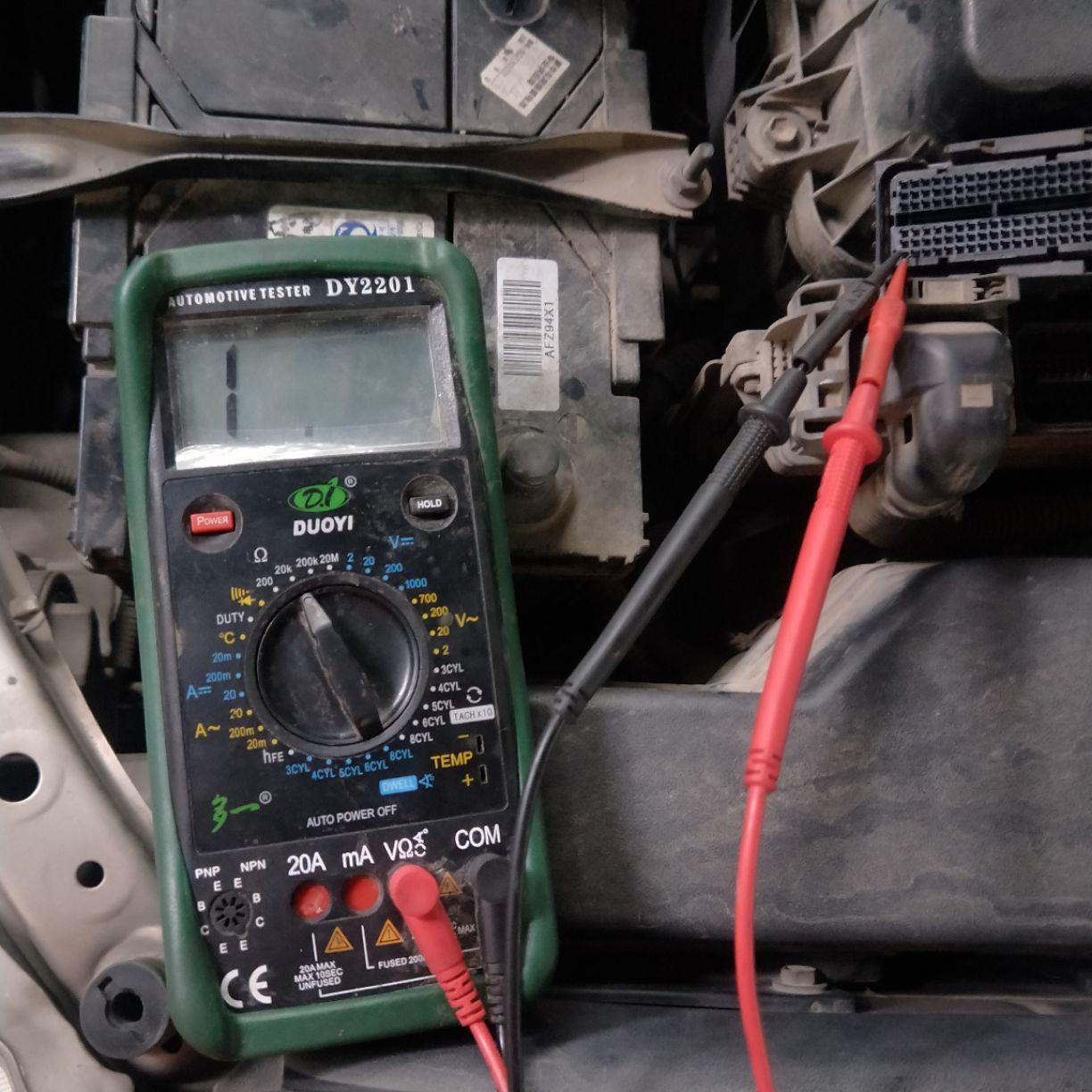 07年丰田凯美瑞报p0328氧传感器电路1高输入