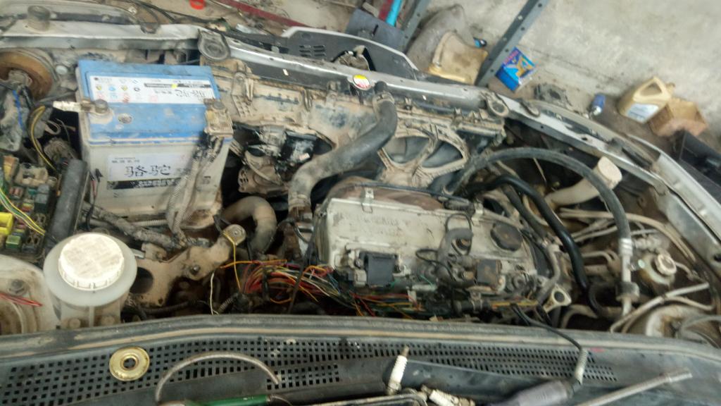 三菱4g64s4m回火放炮加不起油