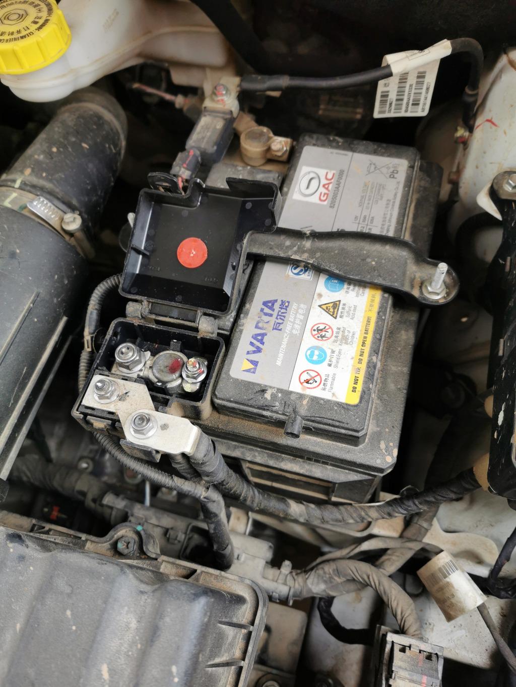 电瓶正负极怎么区分?_广汽传祺_传祺gs4_汽车大师