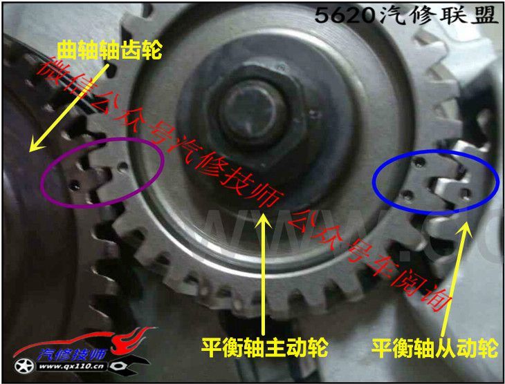 4y发动机飞轮记号图片