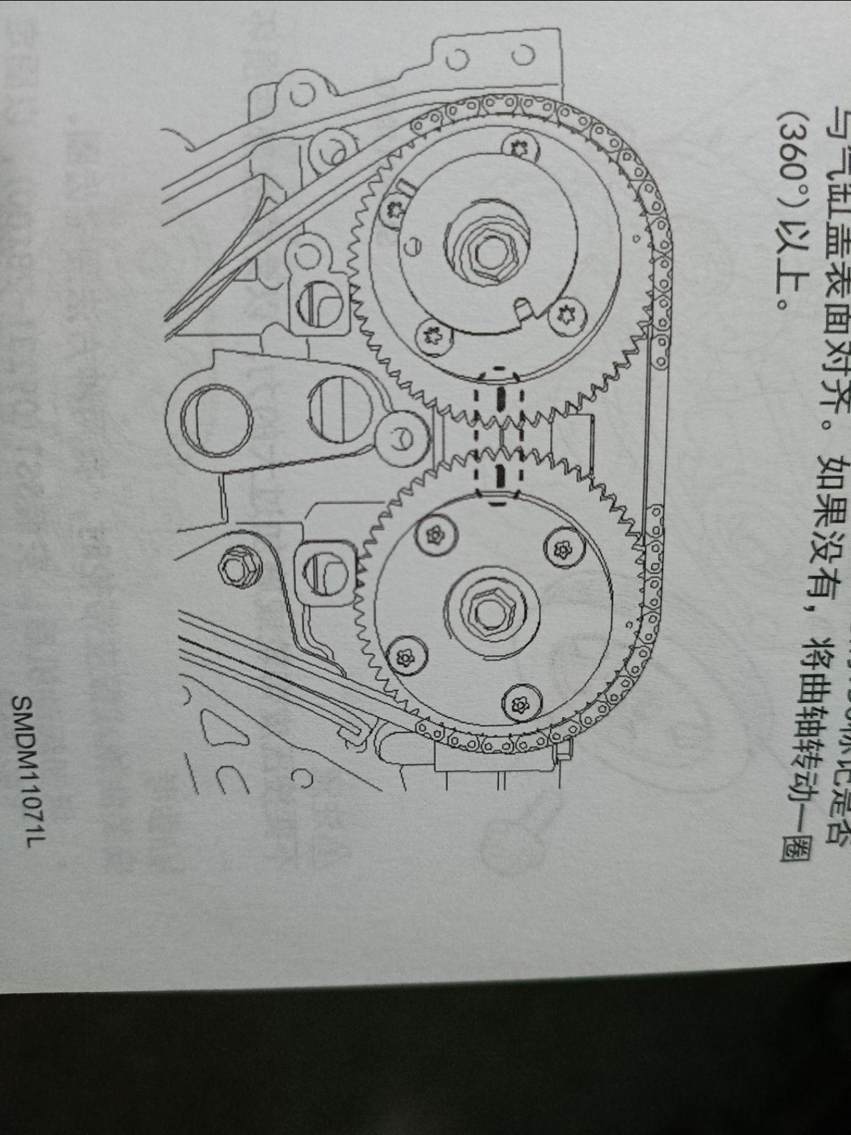 换了个排气电磁阀,正时看了没错,凉车怠速高正常,_现代_北京现代ix35