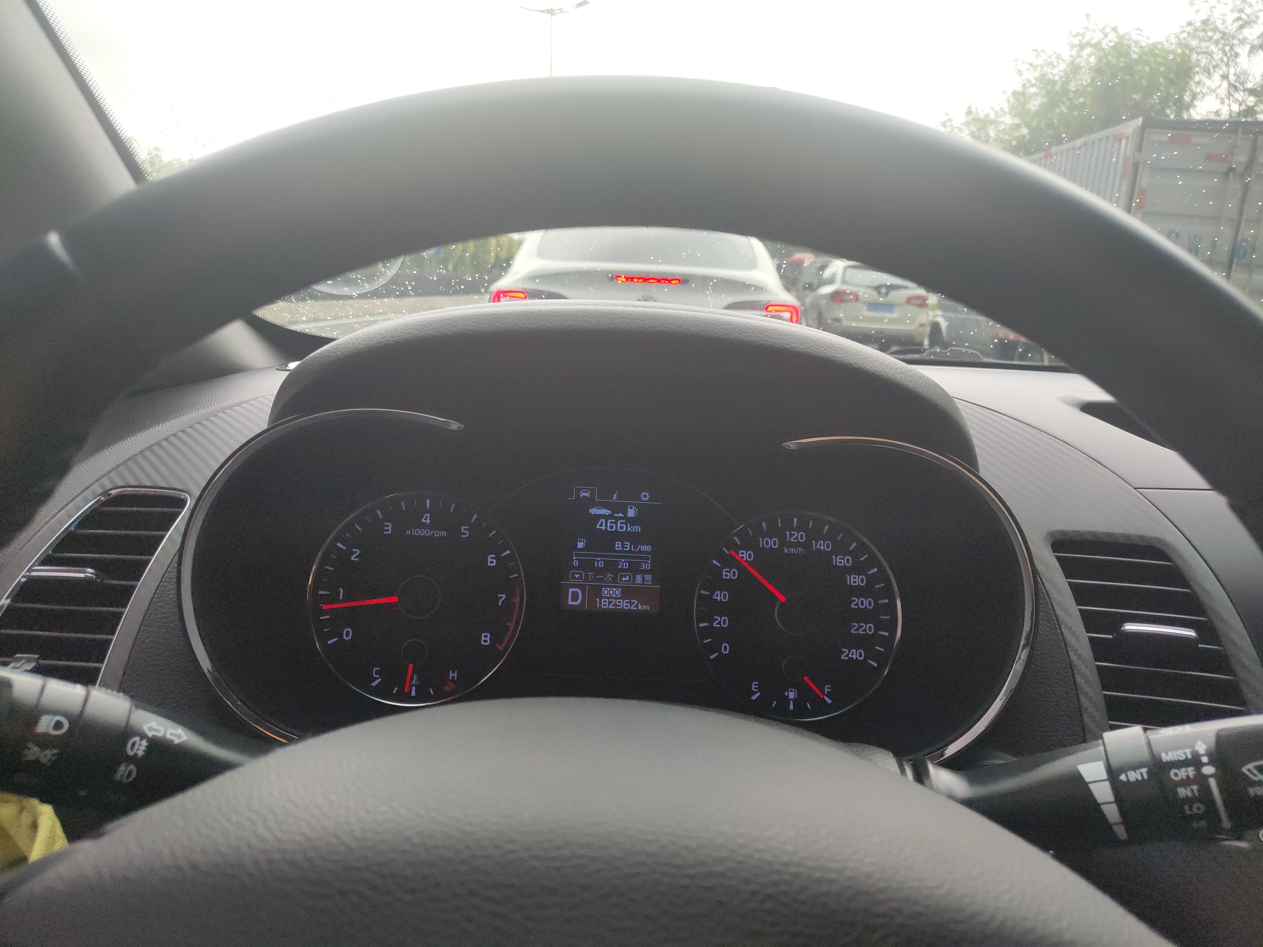 开车时突然车的时速表显示不对,我手机导航上_起亚_起亚k3 _汽车大师