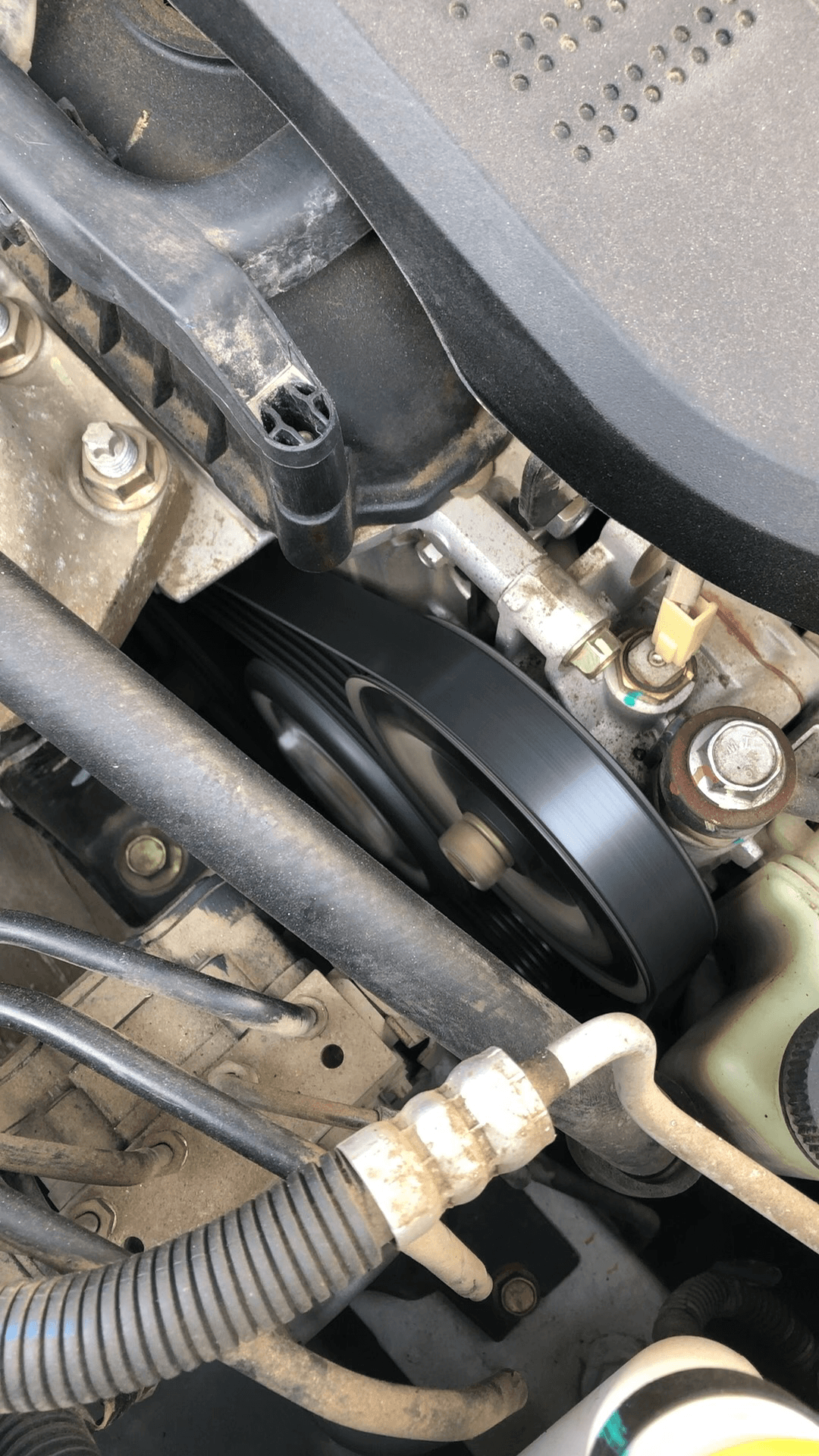换了涨紧轮跟皮带还是唧唧响 换完一点声音没有 开了_奔腾_奔腾x80