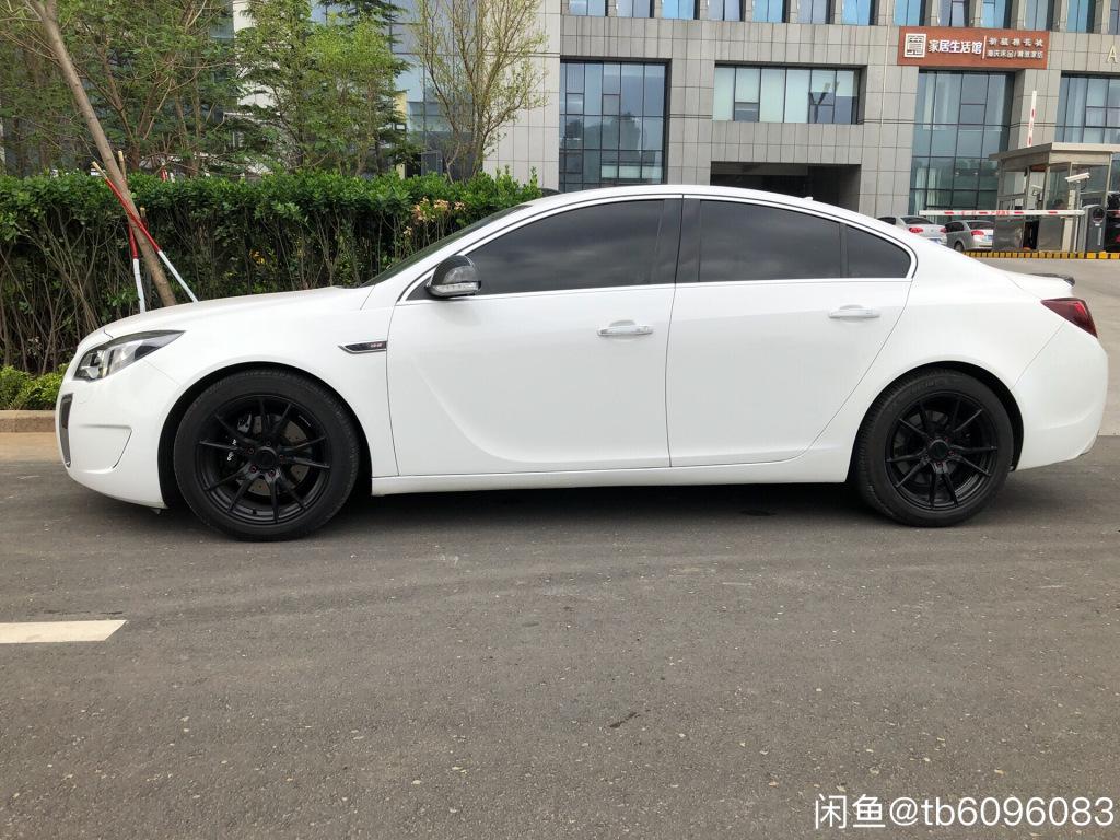 新款科鲁兹孔距5×105加装20mm法兰盘换装君威gs5×120孔距的改装轮毂